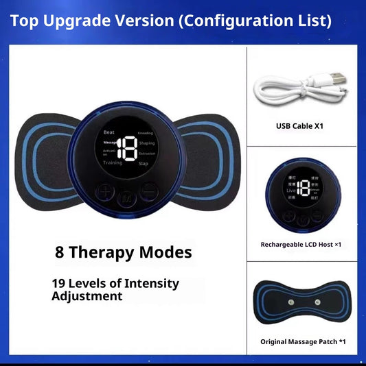 Cervical Massager Intelligent Pulse Multifunctional Shoulder Neck Waist Back Full Body Massager