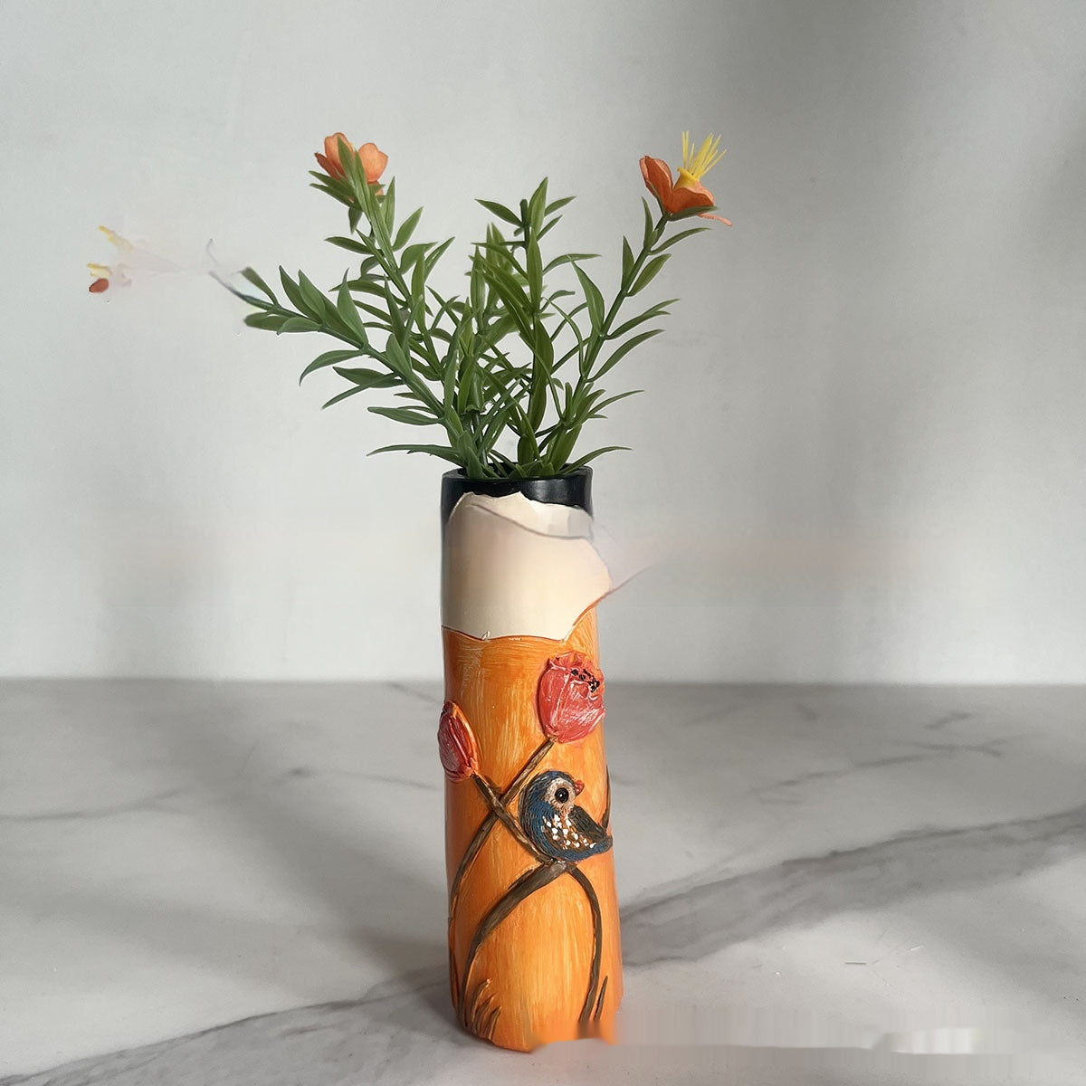 Home Decoration Sunshine Family Bud Vase Home Indoor Outdoor Vase Art Decoration Sculptured Ornaments