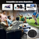 Portable Smart Projector 720p H713 Android 11 Projector Supports HD
