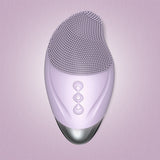 Heated electric silicone cleansing instrument