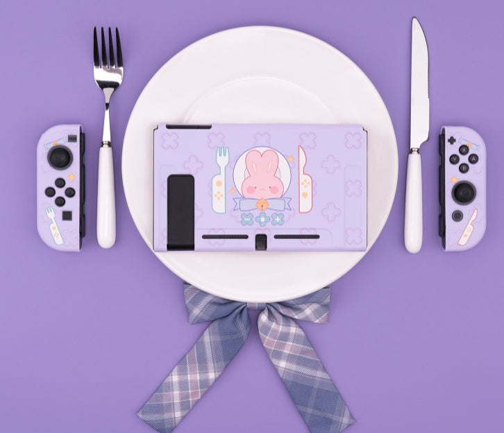 Protective Bag Cover Box Soft Shell Accessories Anti-drop Cute Cartoon Split Color Shell Surrounding