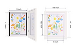 Children's Magnetic Art Photo Frame Flip Wooden Photo Frame