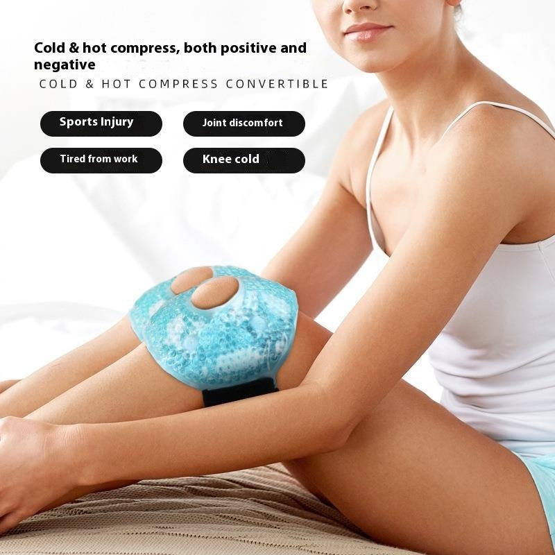 Cold And Hot Compress Soft Gel Ice Compress Bandage Knee Pad Wrist Elbow