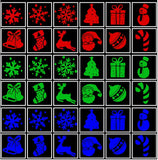 Christmas Pattern LED Laser Projector Colorful Rotating Projector