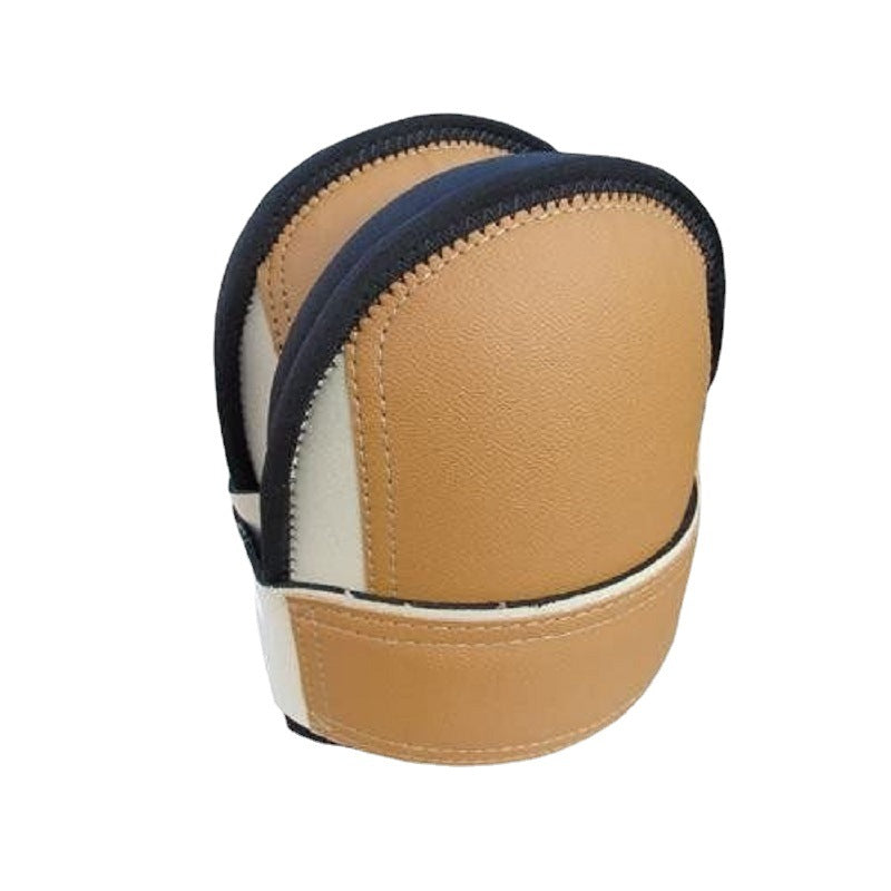 Light Clay Tile Soft Leather Knee Pad