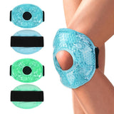 Cold And Hot Compress Soft Gel Ice Compress Bandage Knee Pad Wrist Elbow