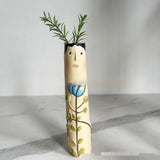 Home Decoration Sunshine Family Bud Vase Home Indoor Outdoor Vase Art Decoration Sculptured Ornaments