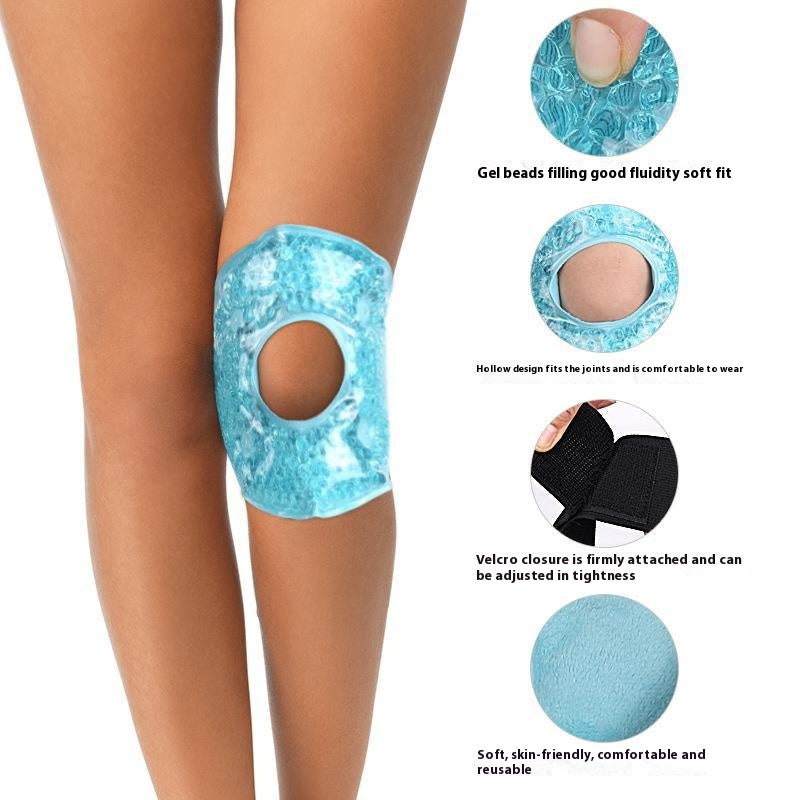 Cold And Hot Compress Soft Gel Ice Compress Bandage Knee Pad Wrist Elbow