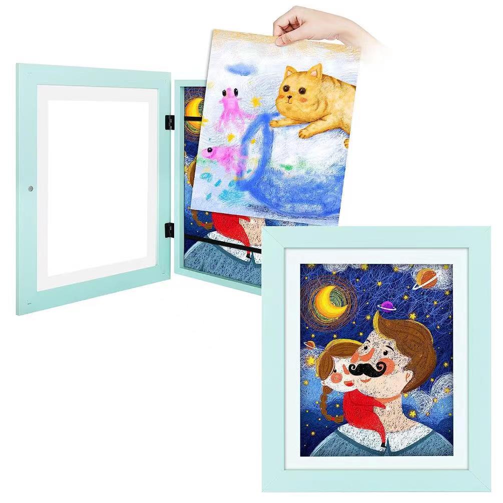 Children's Art Wooden Photo Frame Decoration