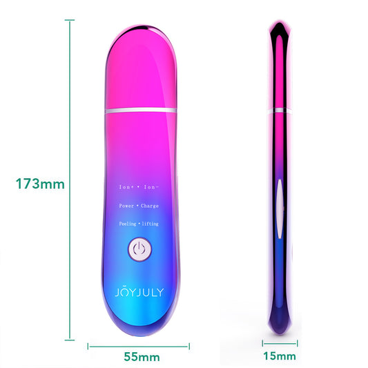 Ultrasonic pore cleaning instrument