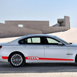 Striped Personality Car Decal Car Body Sticker Garland