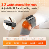 Smart Rechargeable Bandage Knee Pad Joint Pain Massager