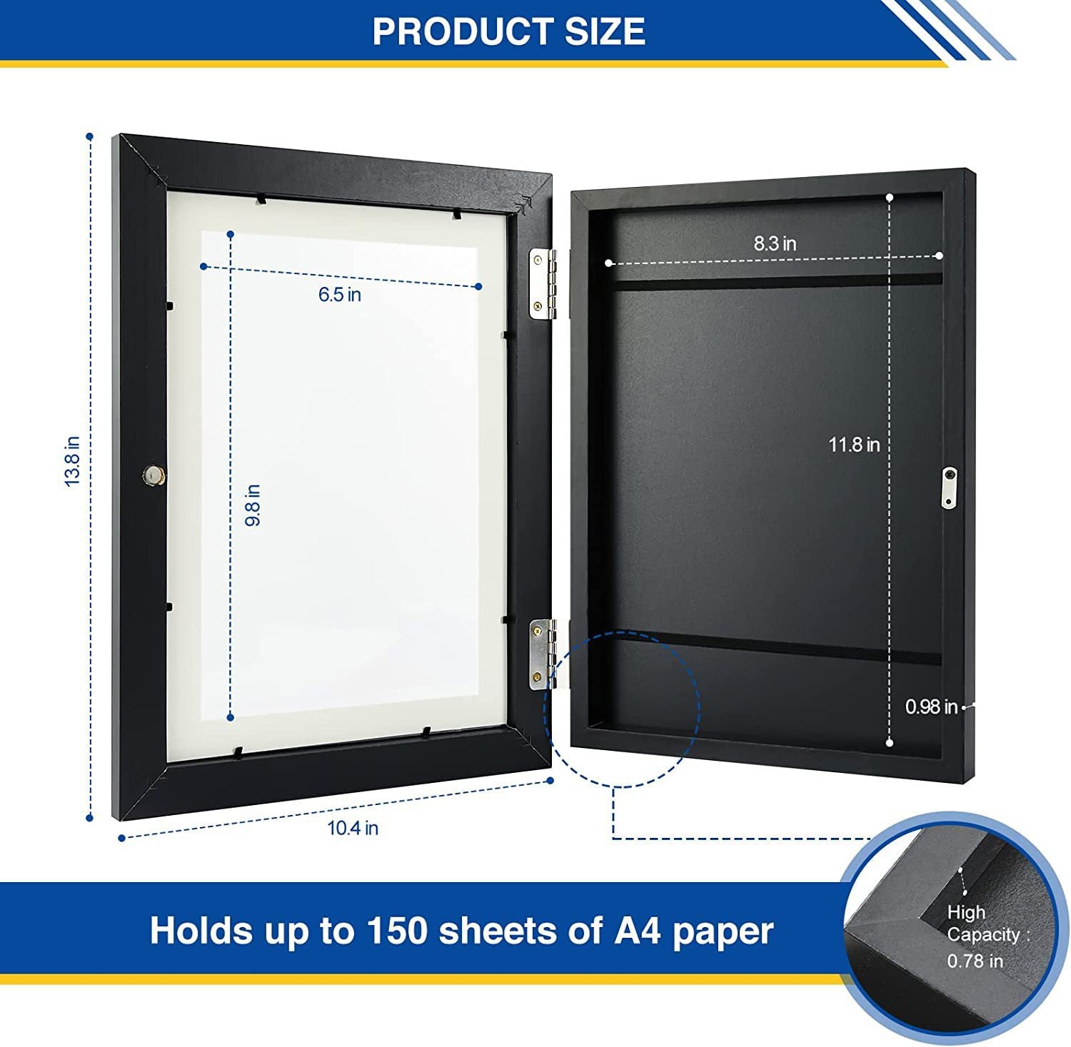 Children's Art Wooden Photo Frame Decoration