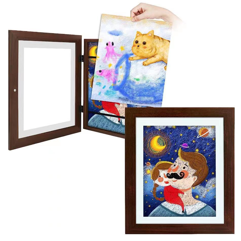 Children's Art Wooden Photo Frame Decoration