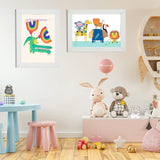 Children's Art Wooden Photo Frame Decoration