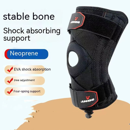 Knee Pad Sports Shock Absorption Pressure Spring Protective Gear